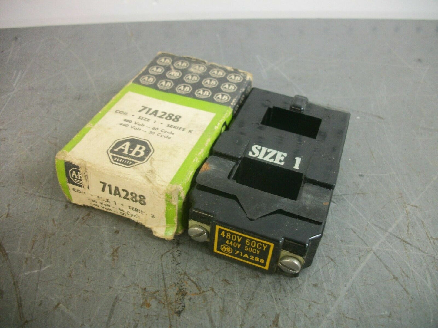 ALLEN-BRADLEY SIZE 1 MAGNET COIL 71A288 480VCOIL NIB