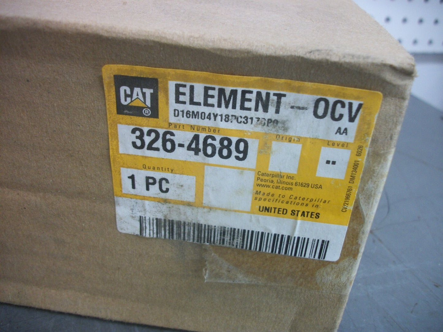 CAT AIR FILTER 326-4689 NIB