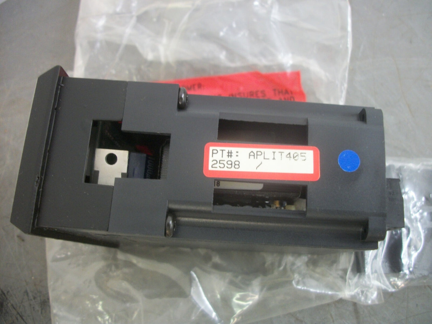 RED LION DIGITAL LCD AC CURRENT PANEL METER APLIT405 NOB