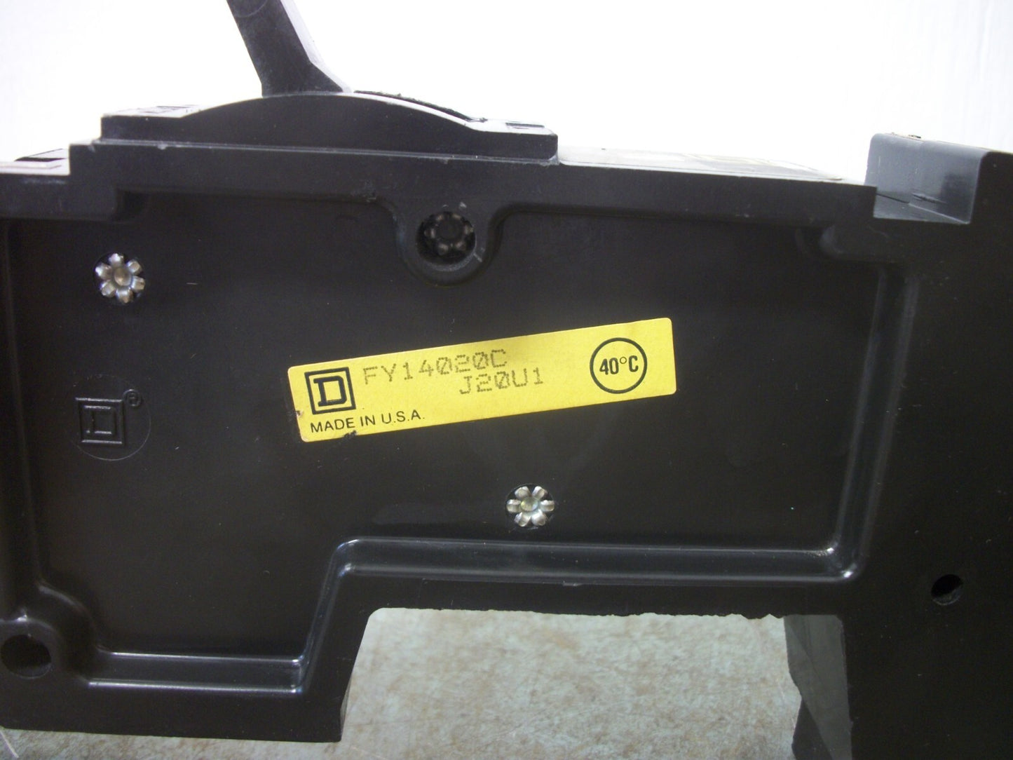 SQUARE D I-LINE FY CIRCUIT BREAKER FY14020C 20AMP 277VOLT 1POLE OLD GRAY