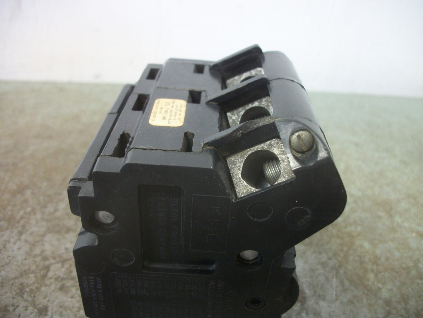 FEDERAL PACIFIC NB CIRCUIT BREAKER NB3100 100AMP 240VOLT 3POLE