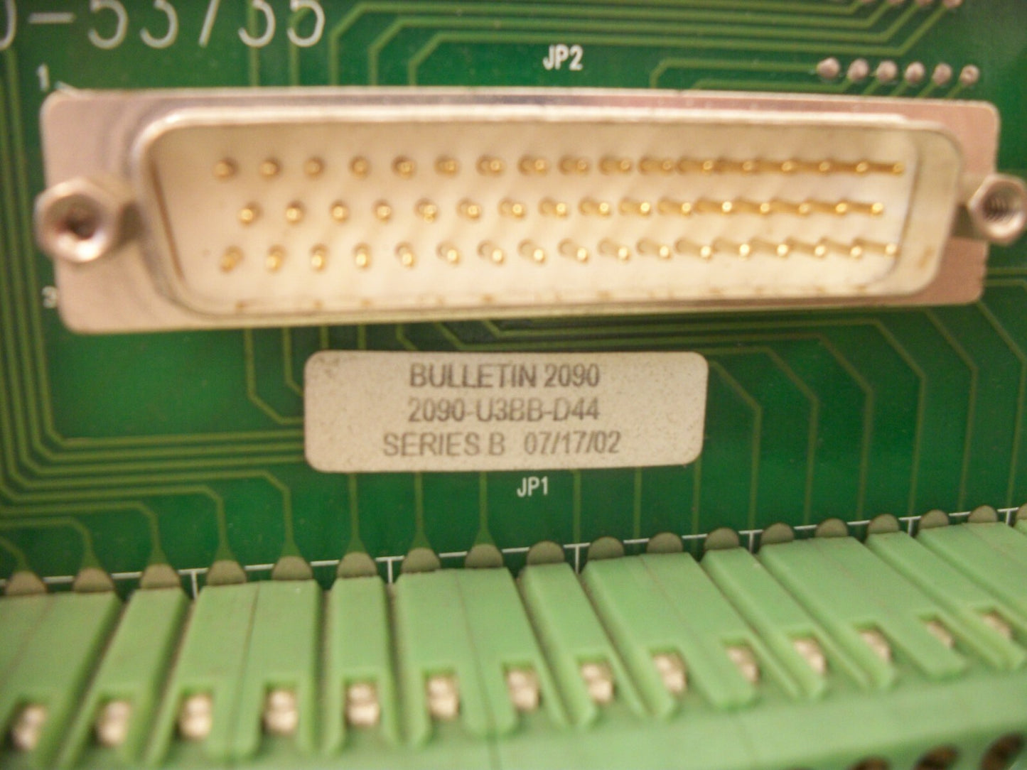 ALLEN-BRADLEY BREAKOUT DRIVE CONTROL INTERFACE BOARD 2090-U3BB-D44