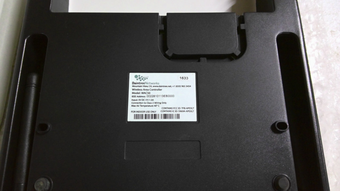 DAINTREE NETWORKS WIRELESS AREA CONTROLLER WAC50 NIB