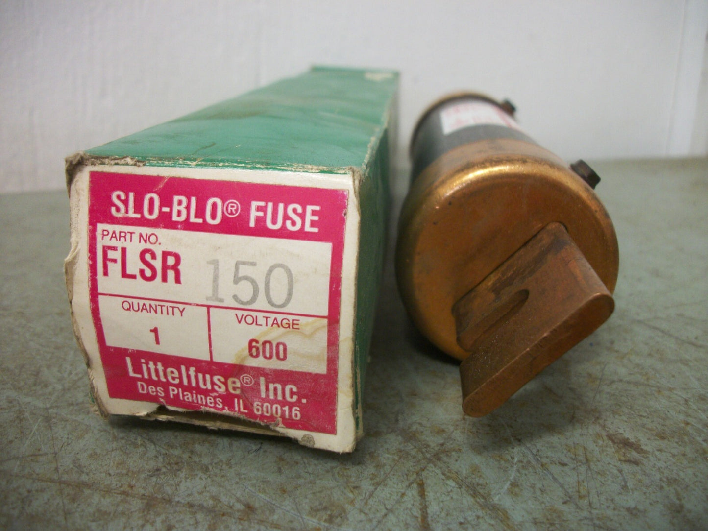 LITTELFUSE SLO-BLO FUSE FLSR150 150AMP 600VOLT NIB