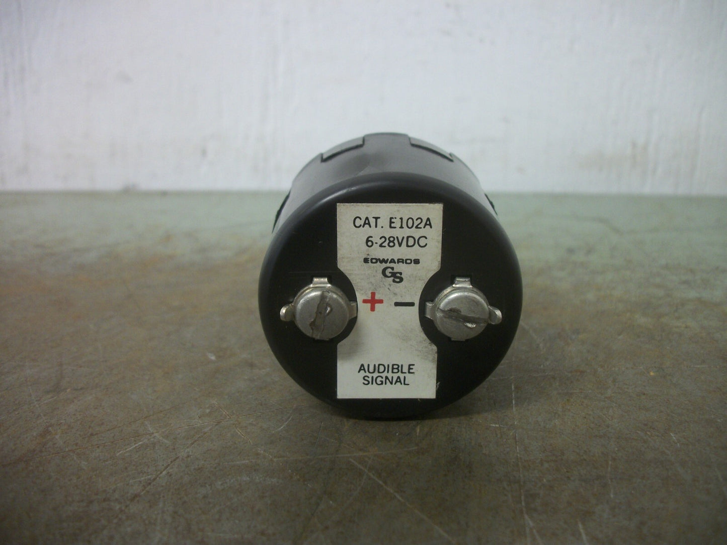 EDWARDS AUDIBLE SIGNAL E102A 6-28VDC