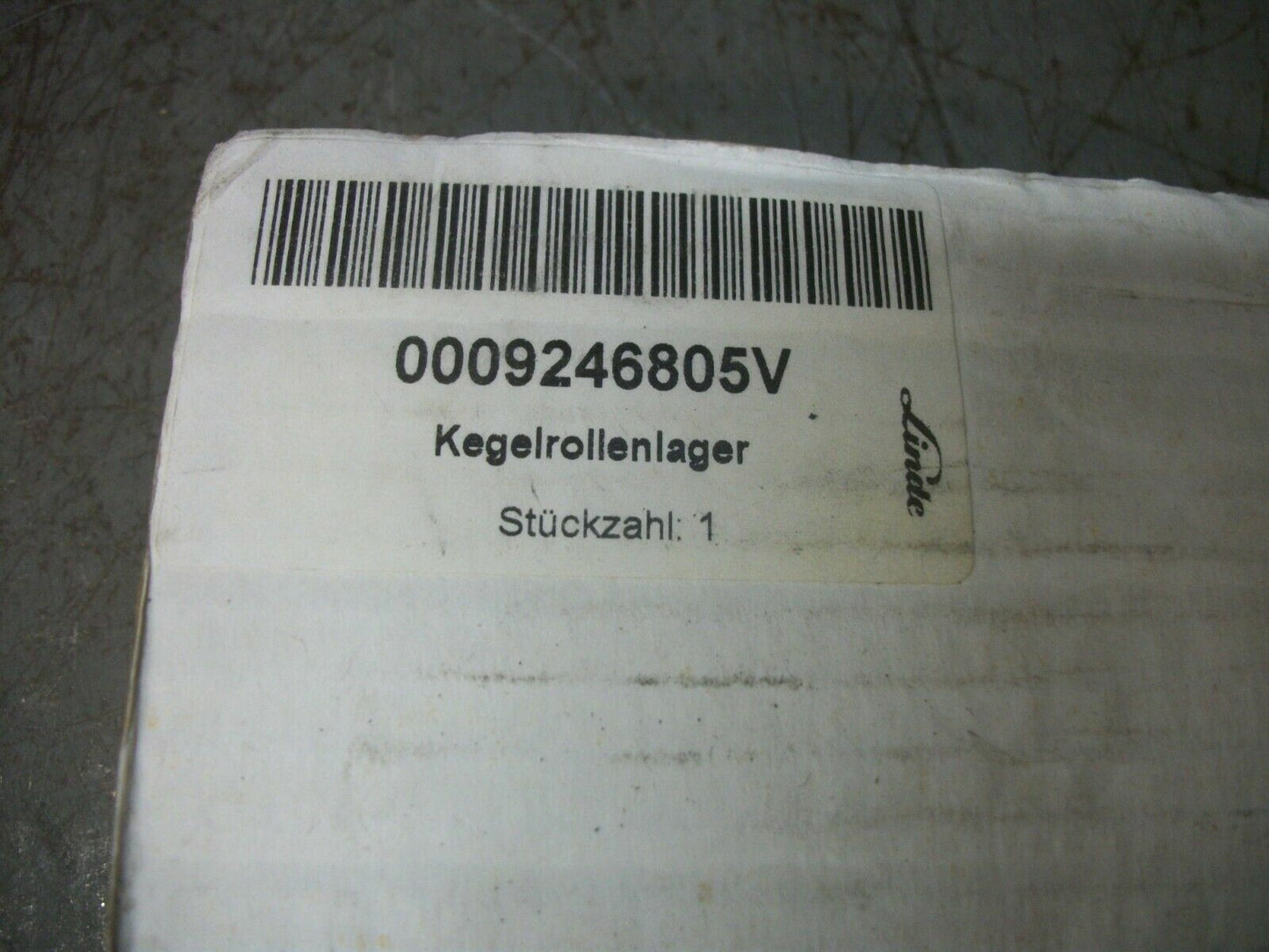 LINDE FENWICK TAPERED ROLLER BEARING 0009246805V NEW