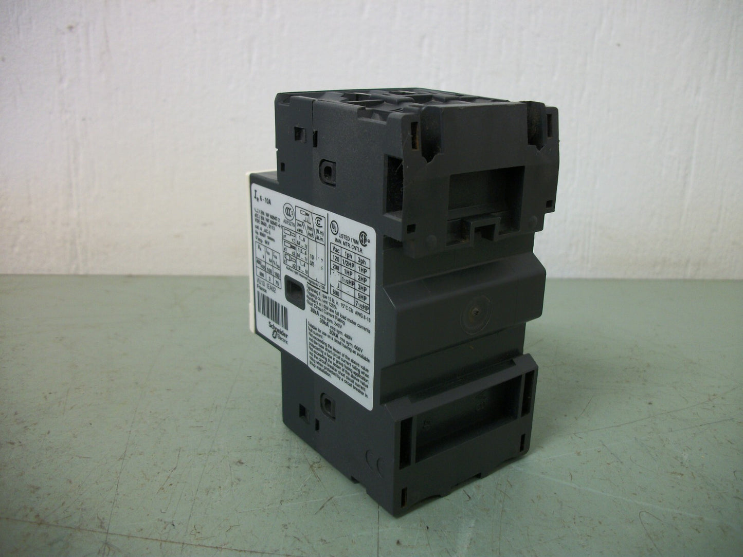 TELEMECANIQUE MOTOR CIRCUIT BREAKER GV2ME14 6-10AMP