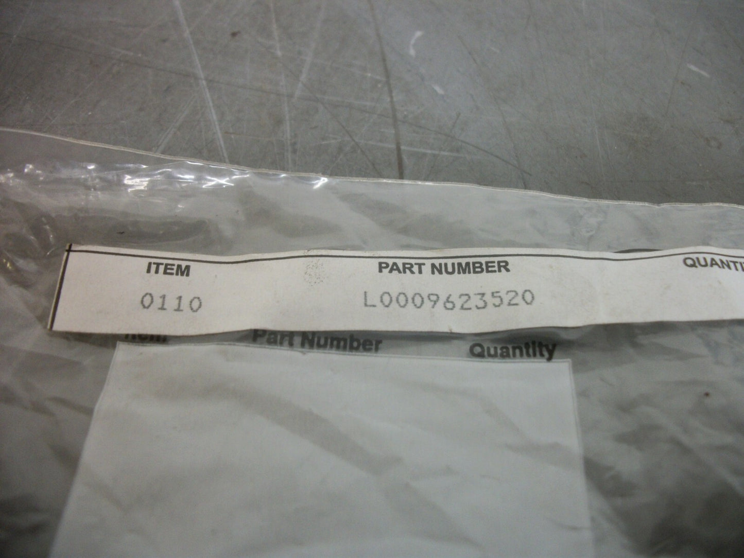 LINDE LOT OF 6 OIL SEALS L0009623520 NEW