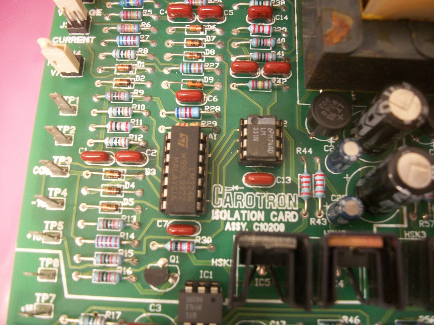 CAROTRON SIGNAL ISOLATION CARD C10209-000 NIB