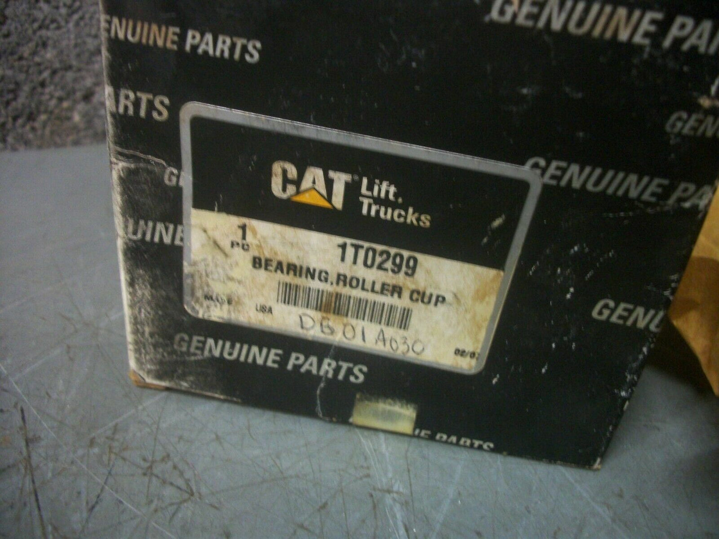 CAT ROLLER CUP BEARING 1T0299 NIB