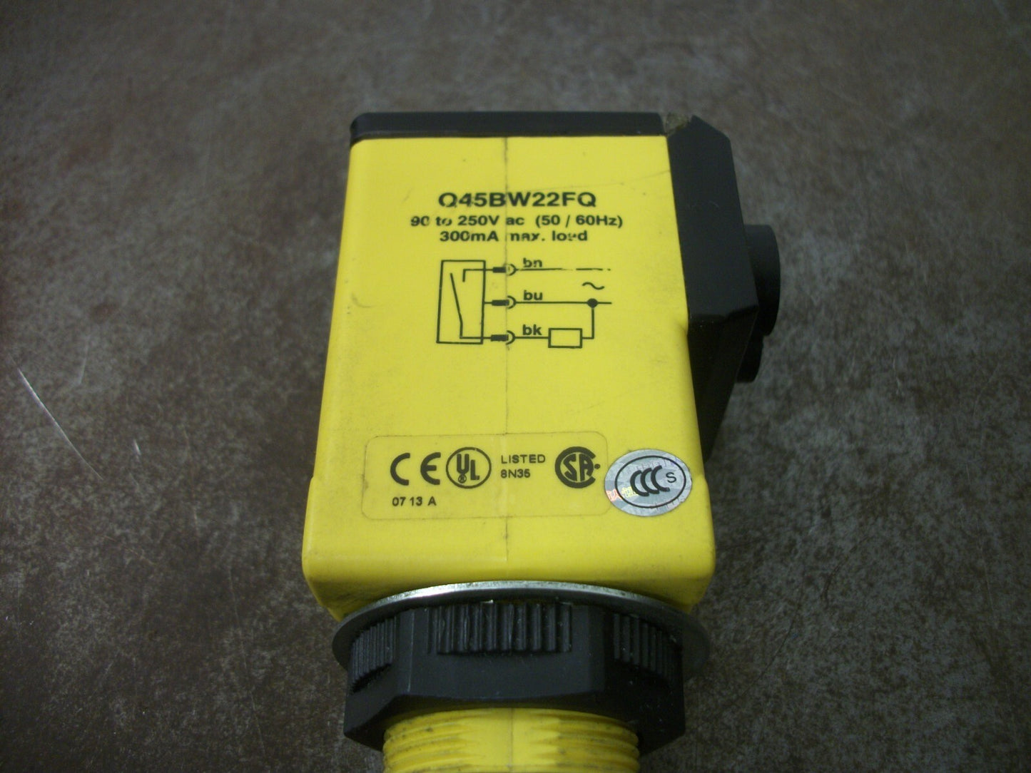 BANNER PHOTOELECTRIC SENSOR Q45BW22FQ