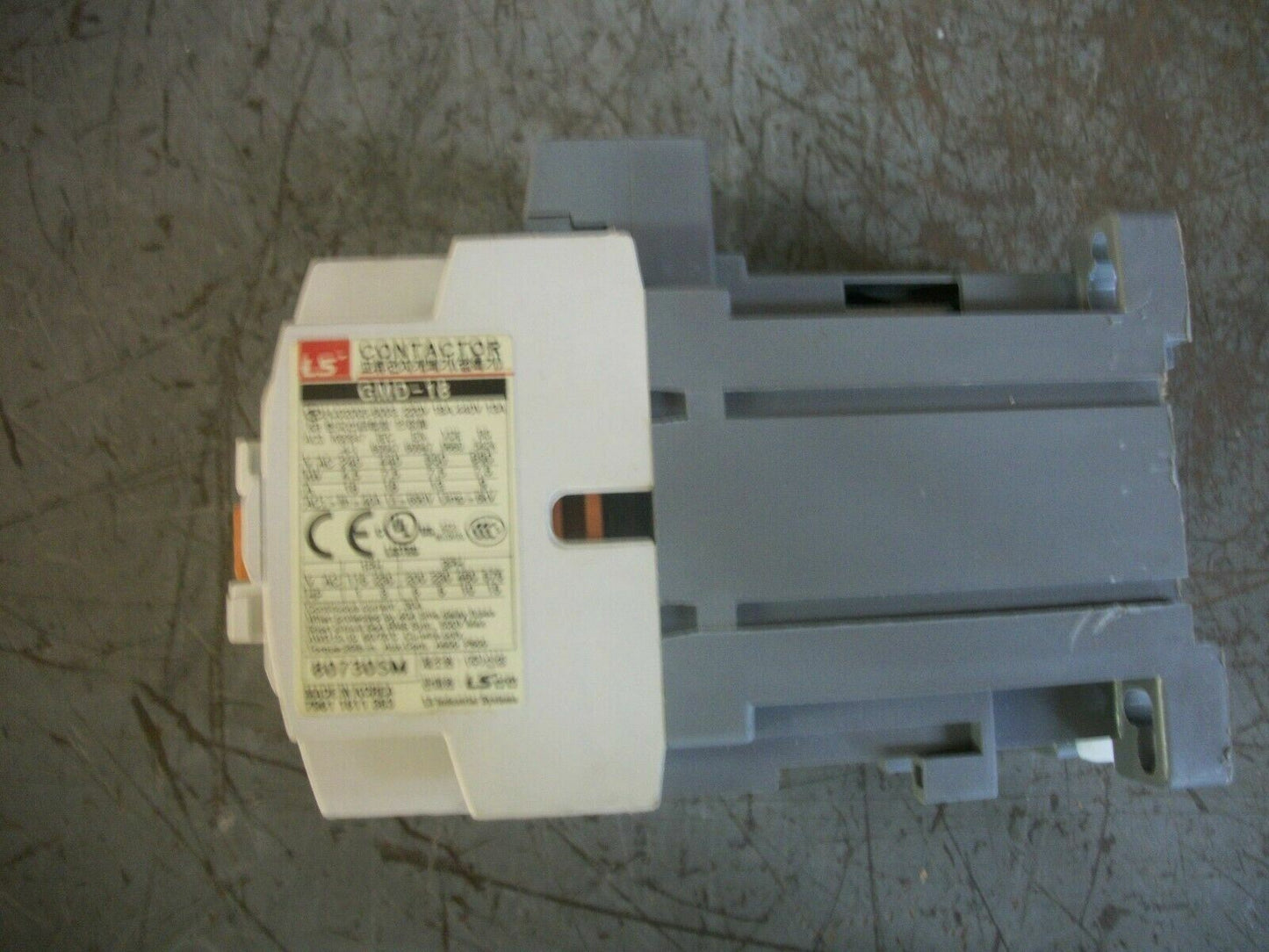 LS CONTACTOR GMD-18 30AMP 24VCOIL 3PH 600VOLT 15HP