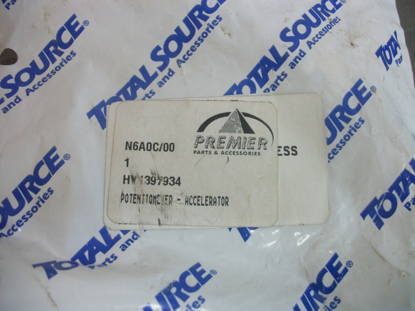 PREMIER TOTAL SOURCE HYSTER ACCELERATOR POTENTIOMETER HY1397934 NEW