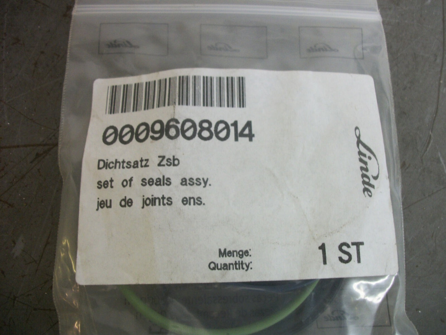 LINDE TILT CYLINDER SEAL KIT 0009608014 NEW
