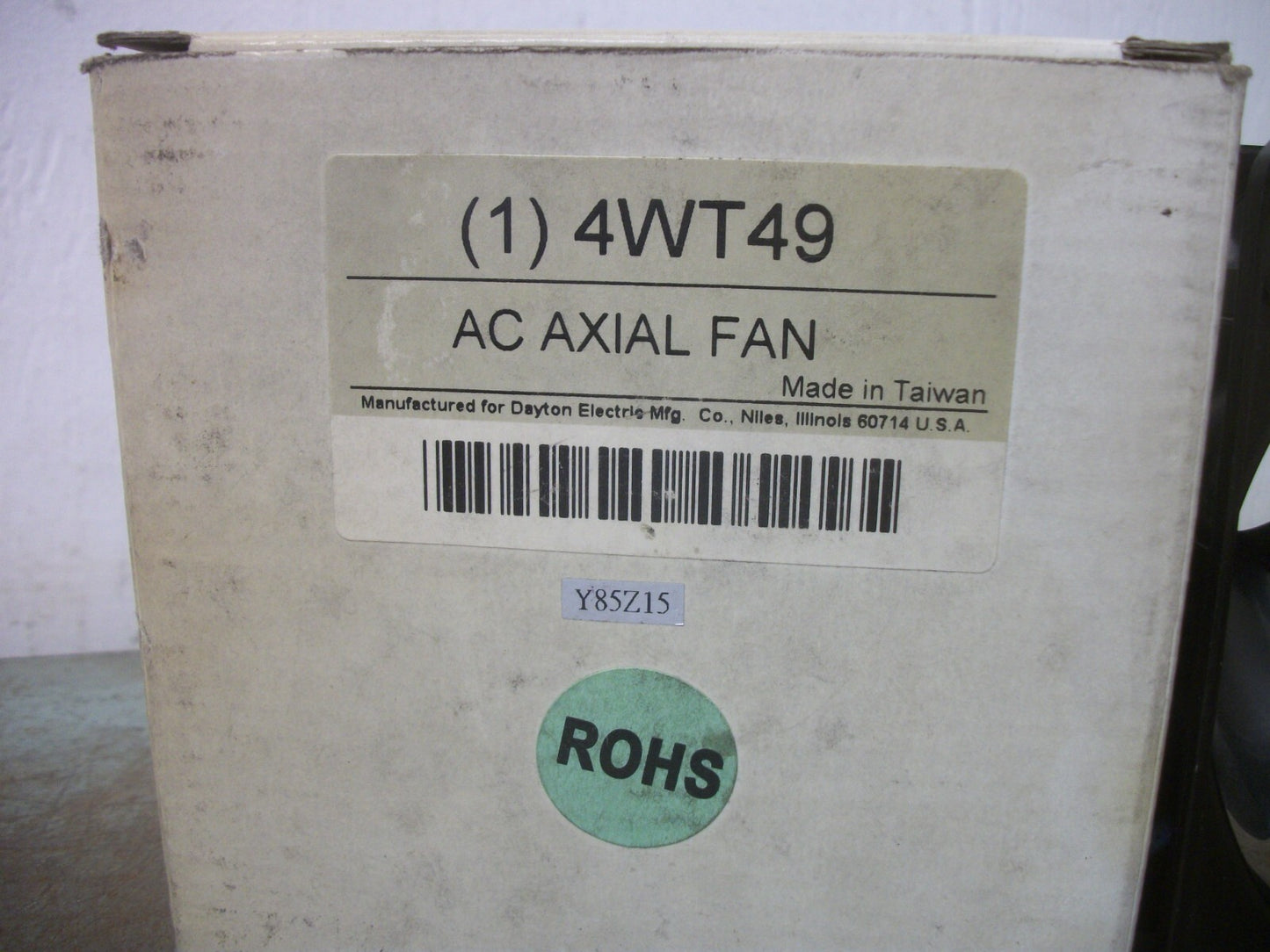 DAYTON AC AXIAL FAN 4WT49 115VOLT 55CFM 1750RPM NIB