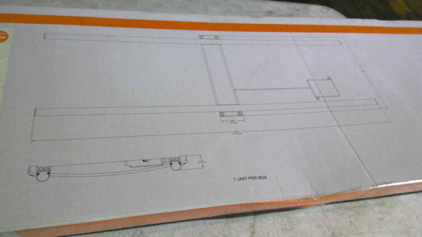 SYLVANIA 75054-0 2X4 TROFFER RETROFIT KIT LEDR/TROFF/2L/029/UNV/D/850/24/WH NIB