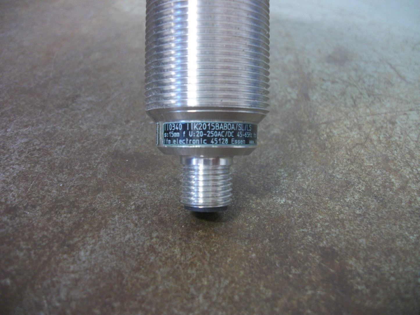 IFM EFECTOR PROXIMITY INDUCTIVE SENSOR II0340 IIK2015BABOA/SL/LS