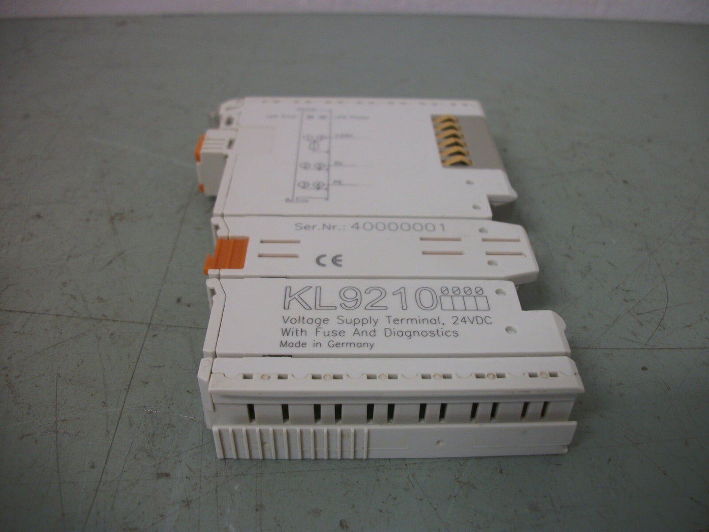 BECKHOFF 24VDC VOLTAGE SUPPLY TERMINAL MODULE KL9210
