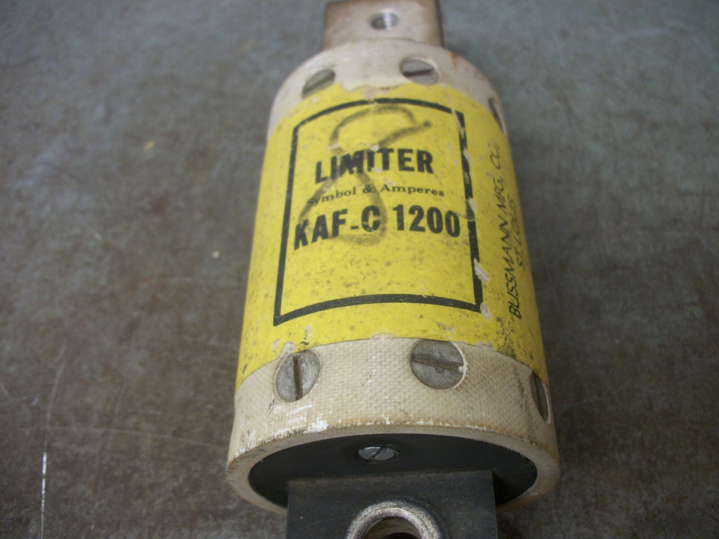 BUSSMANN LIMITER FUSE KAF-C1200 1200AMP 600VOLT