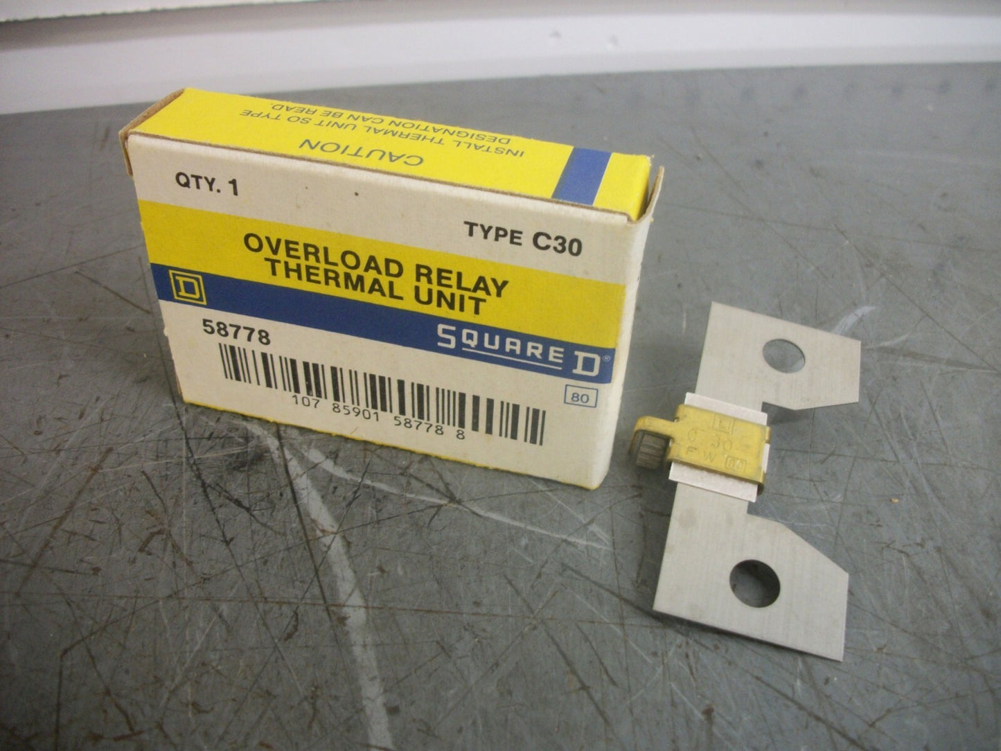 SQUARE D OVERLOAD RELAY THERMAL HEATER C30 NIB