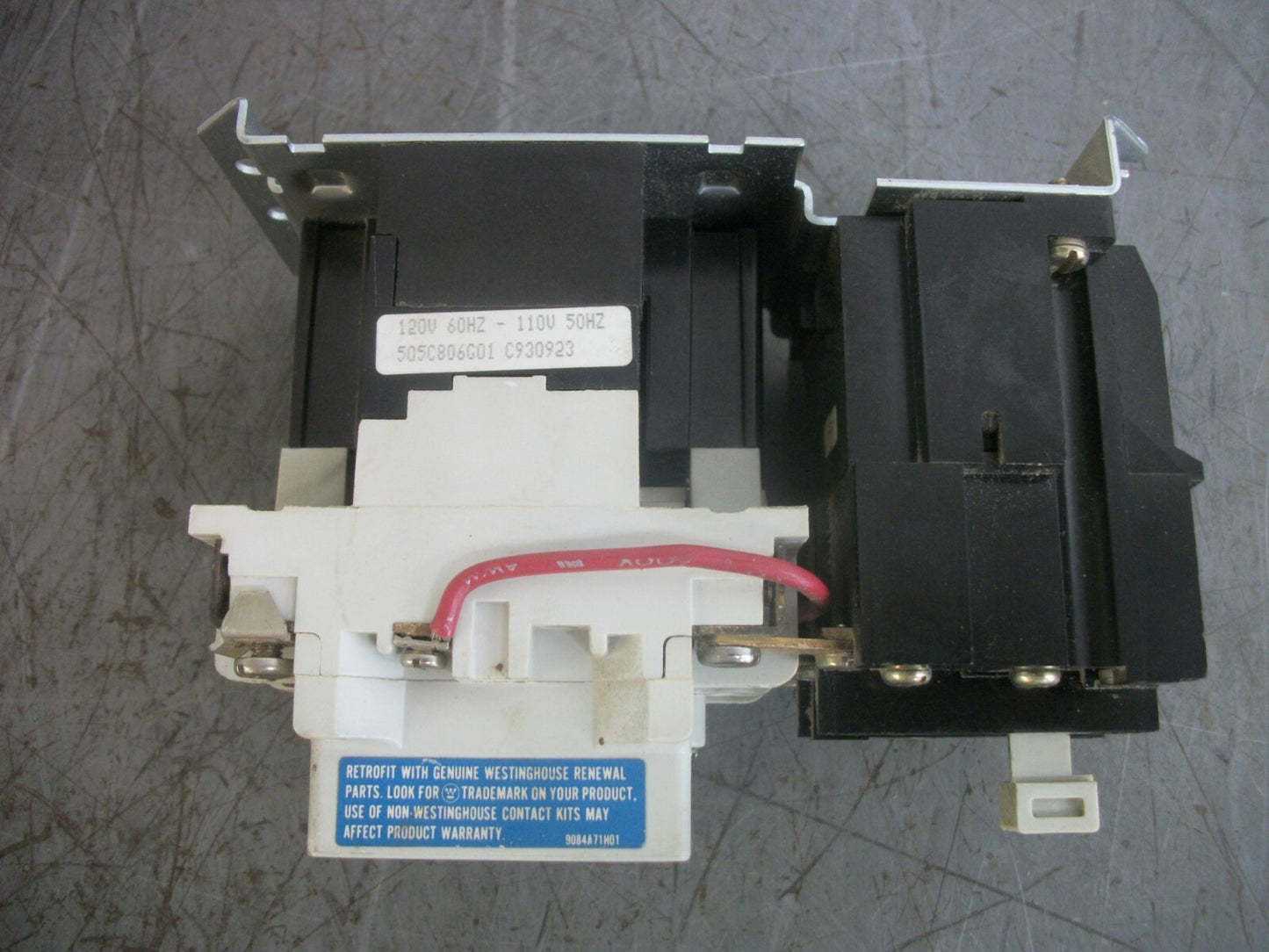 WESTINGHOUSE SIZE 0 MOTOR STARTER A200M0CAC 120VCOIL 3PH 600V 5HP WHITE