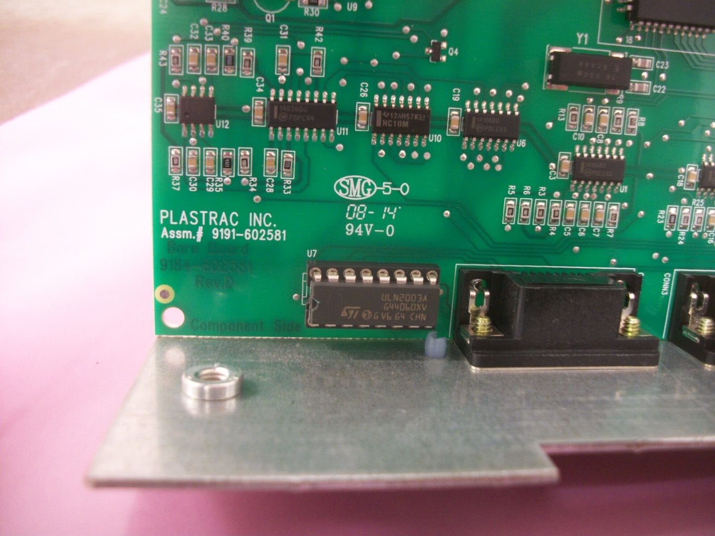 PLASTRAC MOTOR INPUT CONTROL PCB BOARD 9191-602581