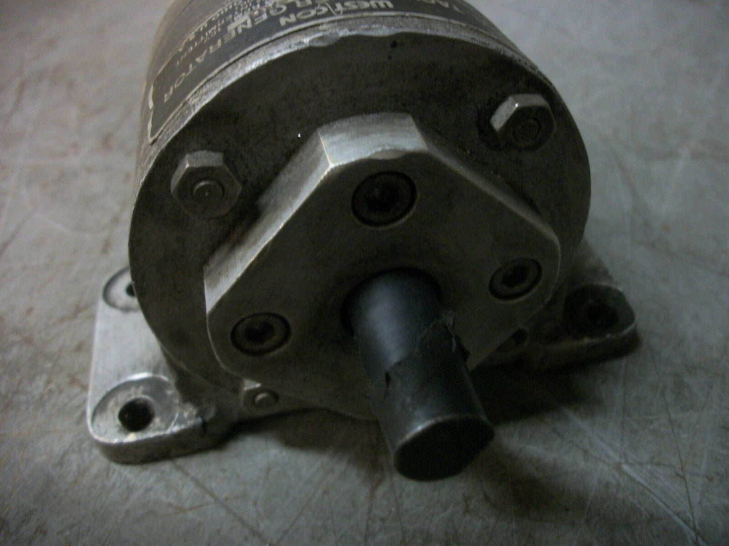 WESTCON AC TACHOMETER GENERATOR MODEL 758 TYPE AB 2000RPM CONTINUOUS 10VOLT