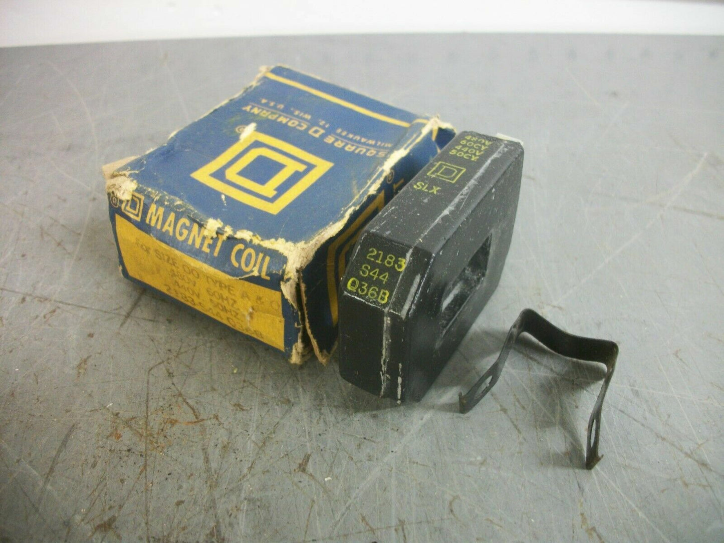 SQUARE D SIZE 00 STARTER COIL 2183-S44-Q36B 480VCOIL NIB