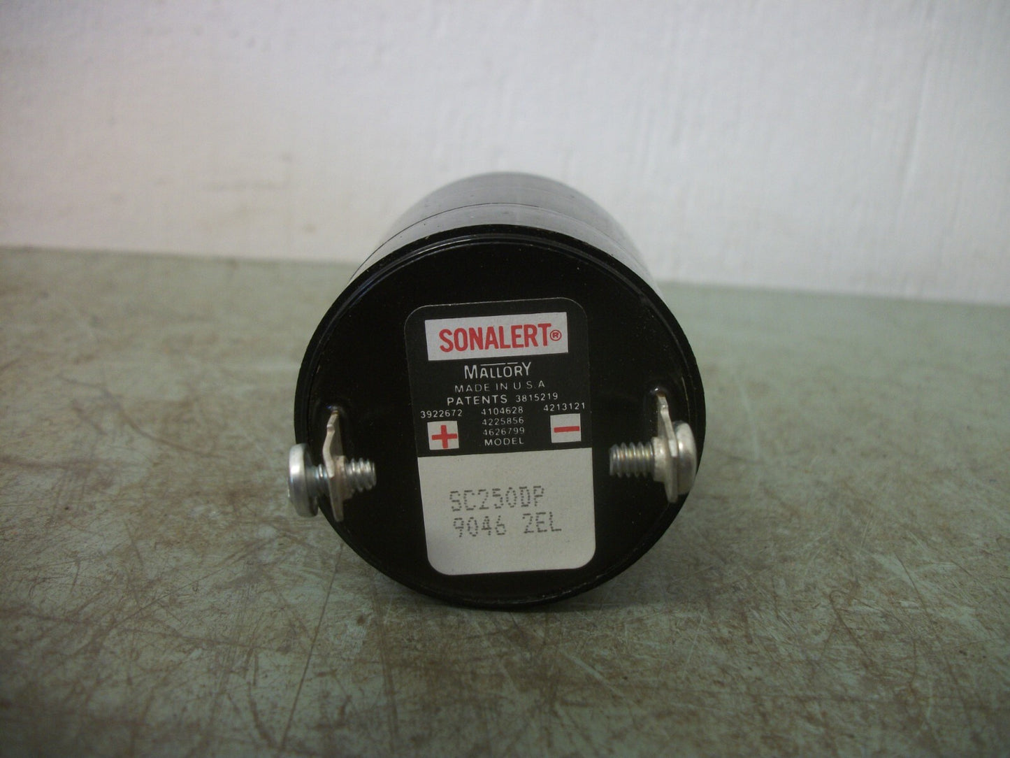 MALLORY SONALERT ALARM BUZZER SC250DP
