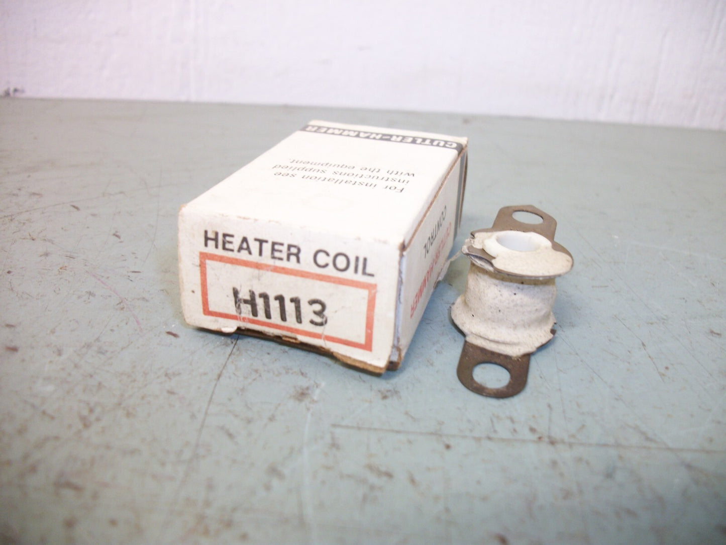 CUTLER-HAMMER OVERLOAD RELAY THERMAL HEATER H1113 NIB