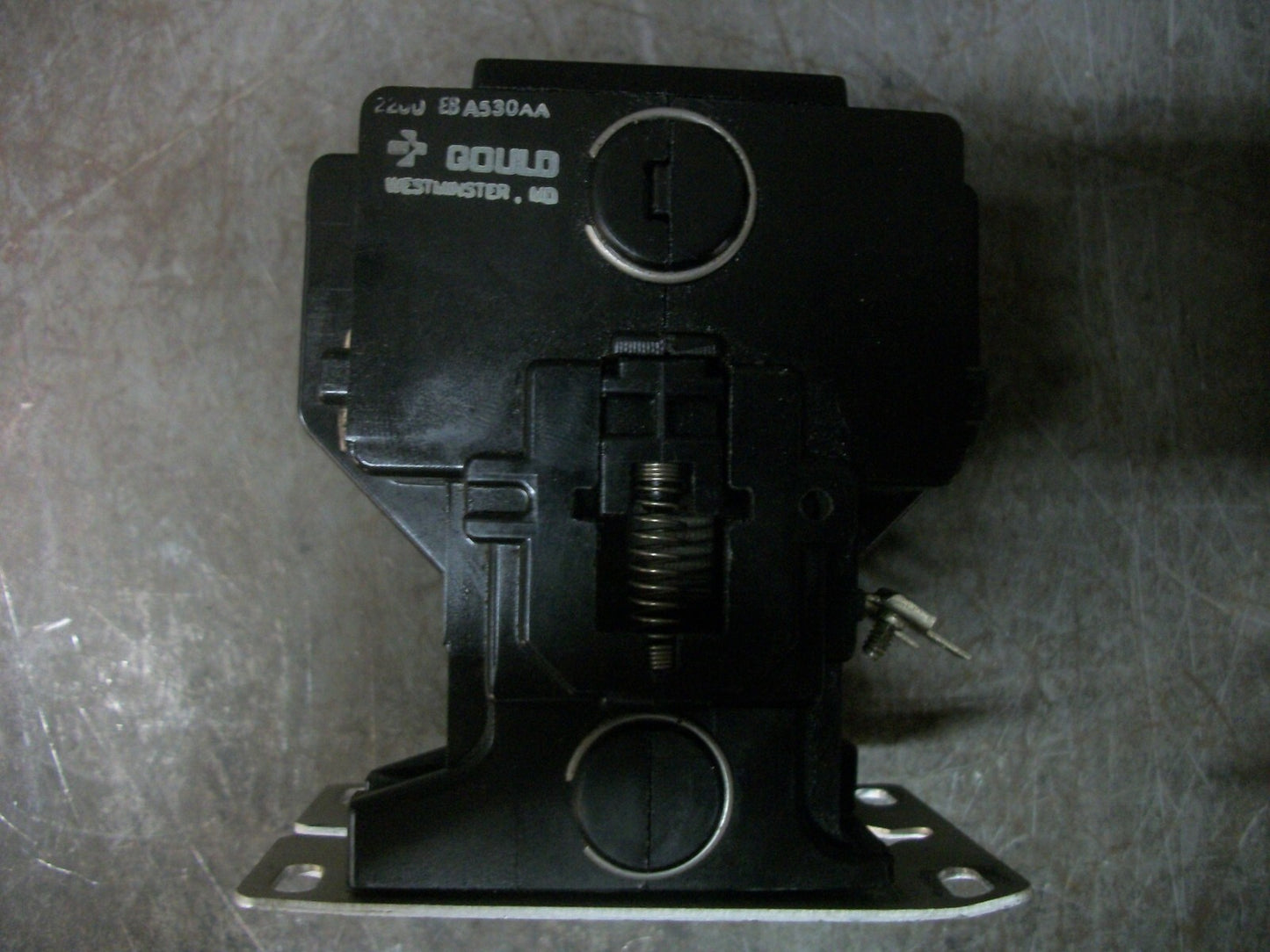 GOULD CONTACTOR 2200EBA530AA 50AMP 120VCOIL 600VOLT 3PH 25HP