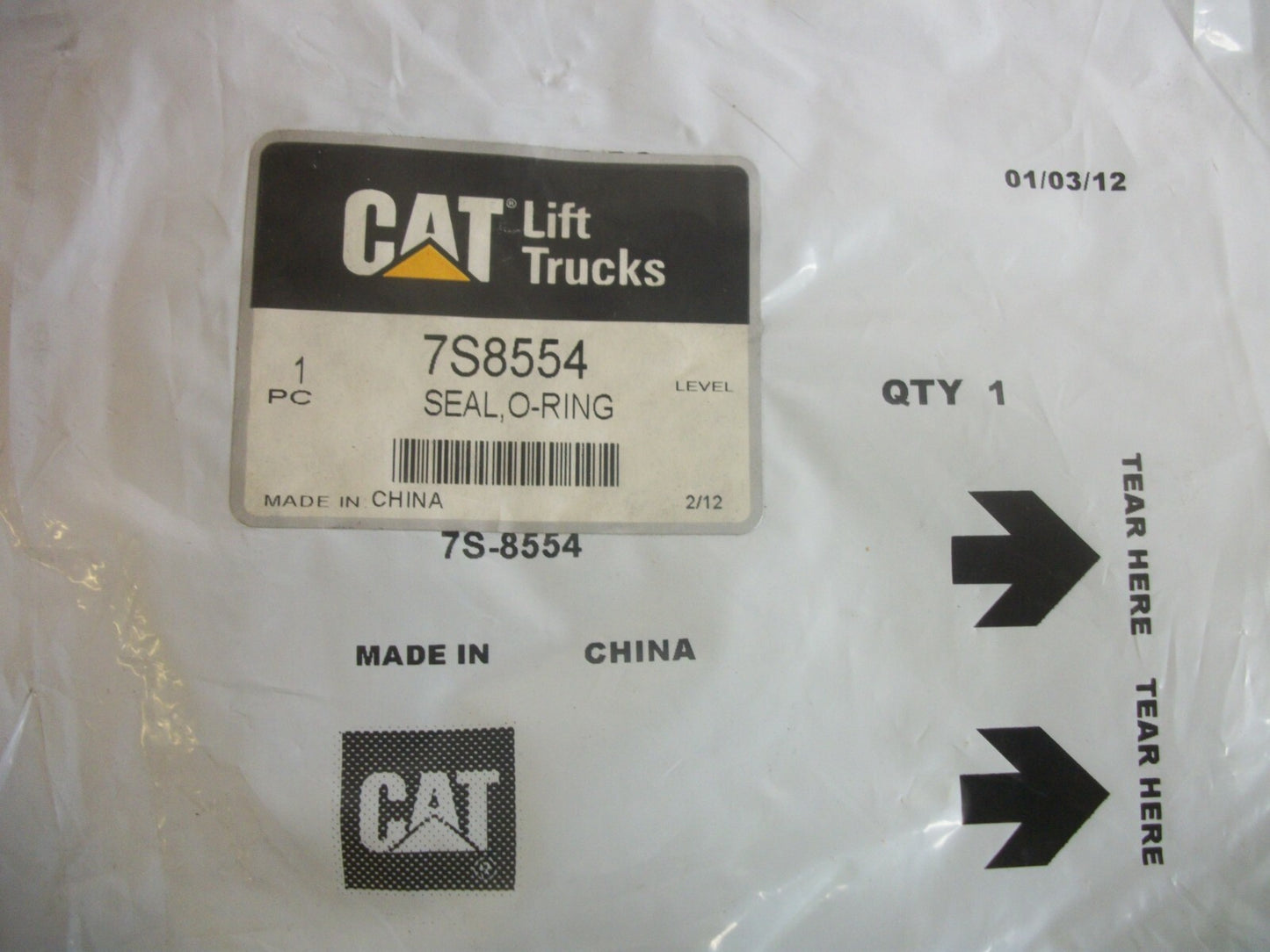 CAT O-RING SEAL 7S8554 NEW