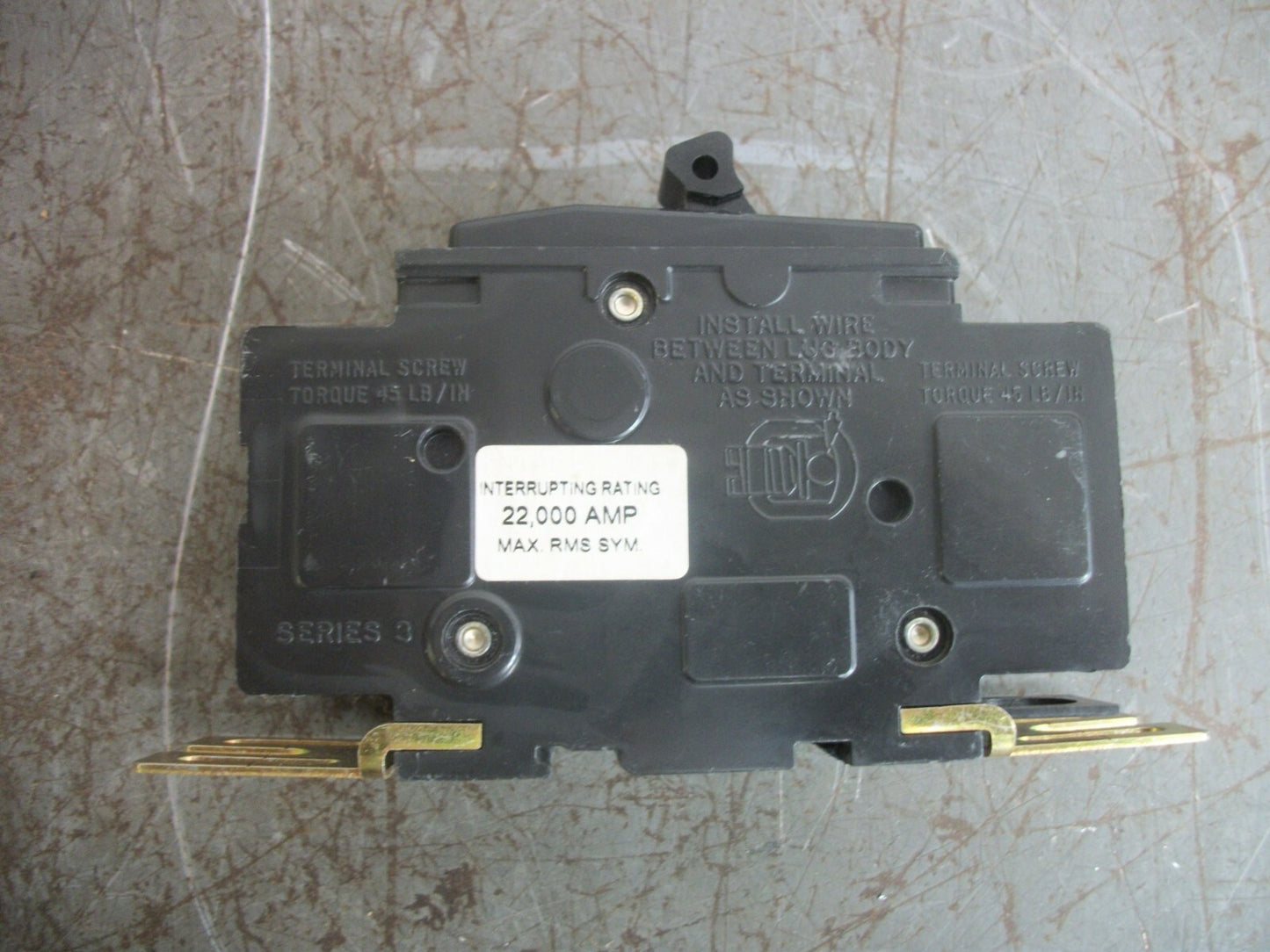 SQUARE D QOU CIRCUIT BREAKER QOU215VH 15AMP 240VOLT 2POLE 22kA NOB