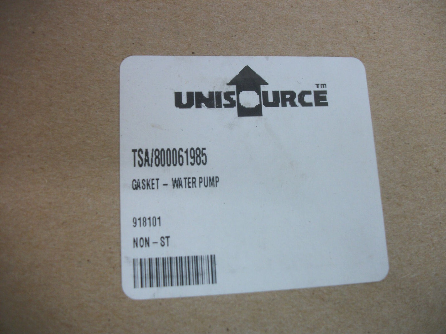 UNISOURCE LOT OF 5 WATER PUMP GASKETS 800061985 NEW