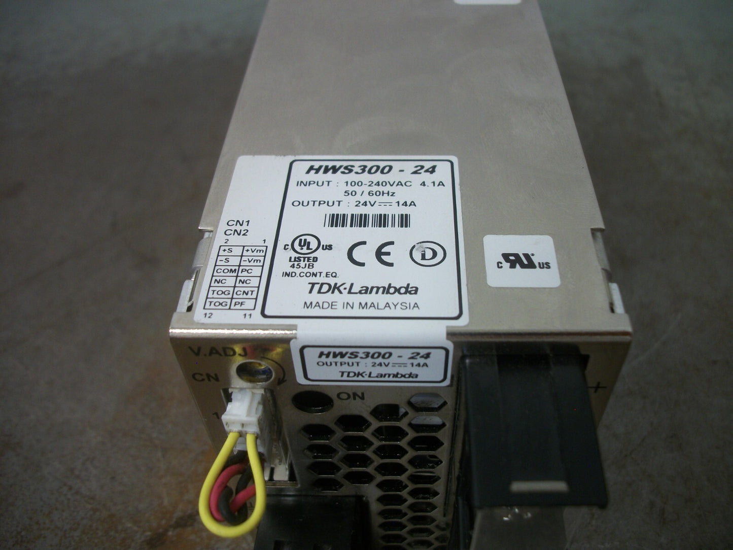 NEMIC LAMBDA POWER SUPPLY HWS300-24 24VDC 14AMP