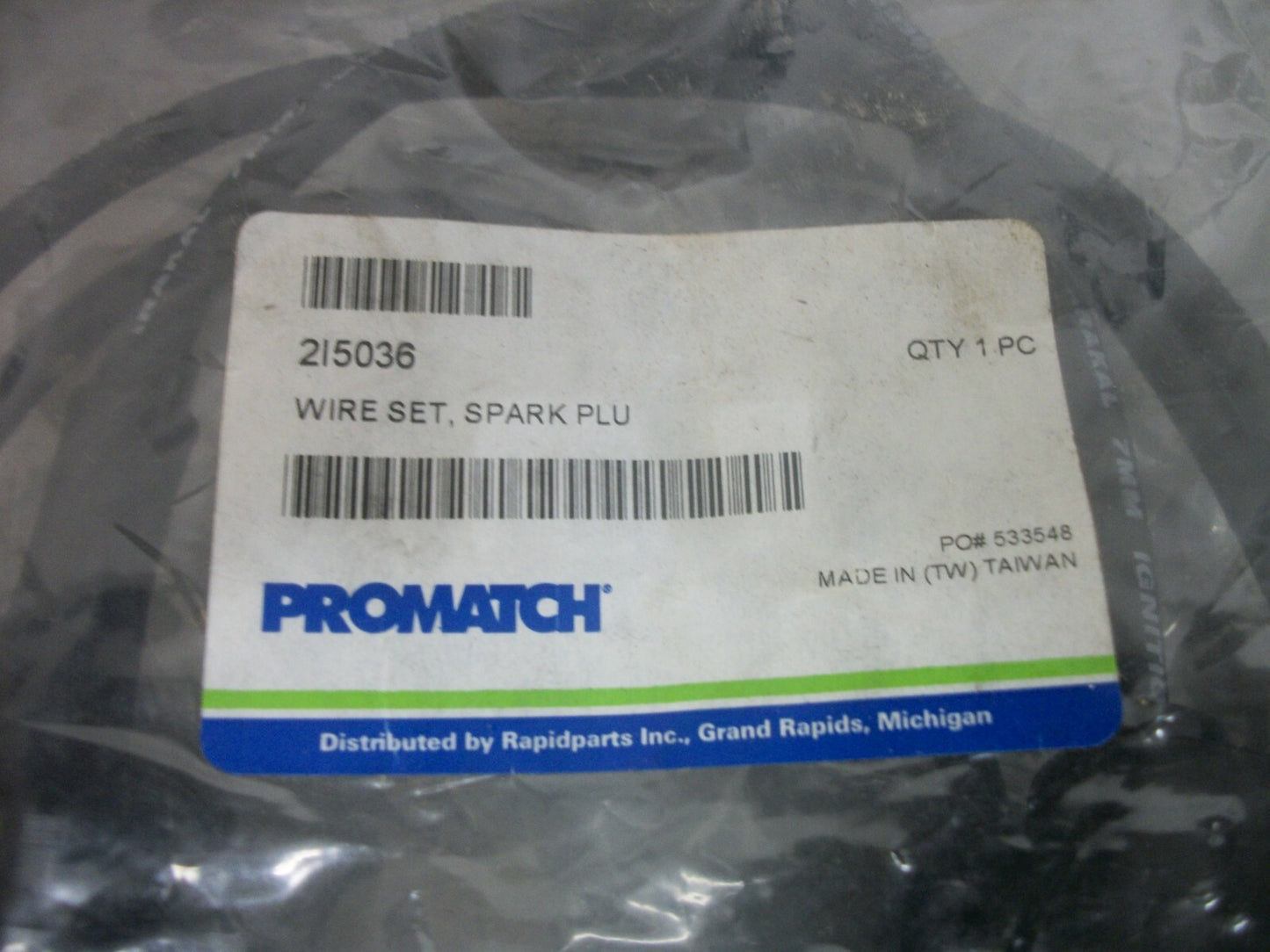 PROMATCH SPARK PLUG WIRE SET 2I5036 NEW