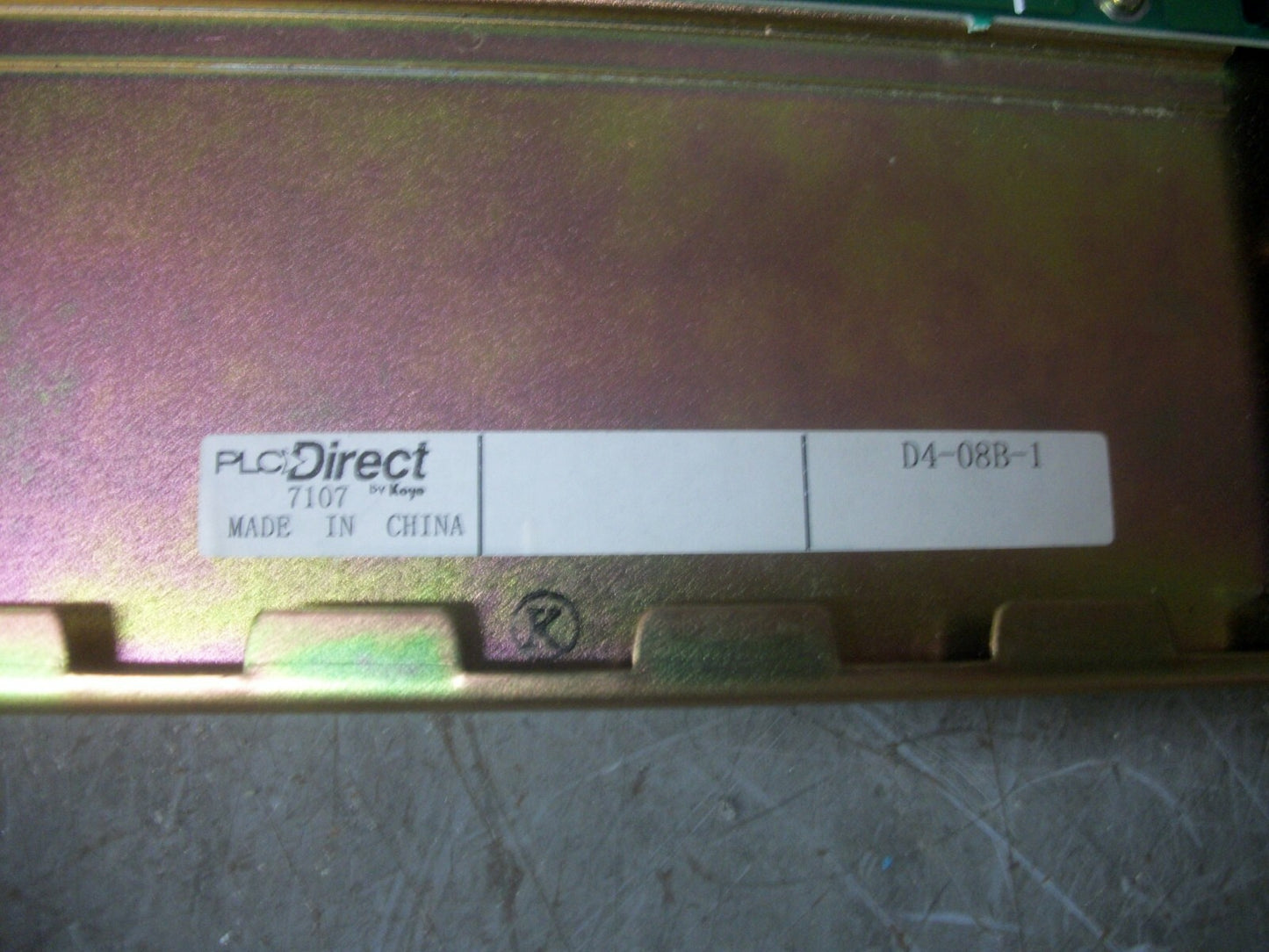 KOYO PLC DIRECT 8-SLOT PLC CHASSIS RACK BASE D4-08B-1