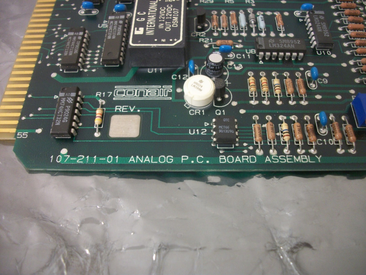 CONAIR ANALOG PC BOARD ASSEMBLY 107-211-01