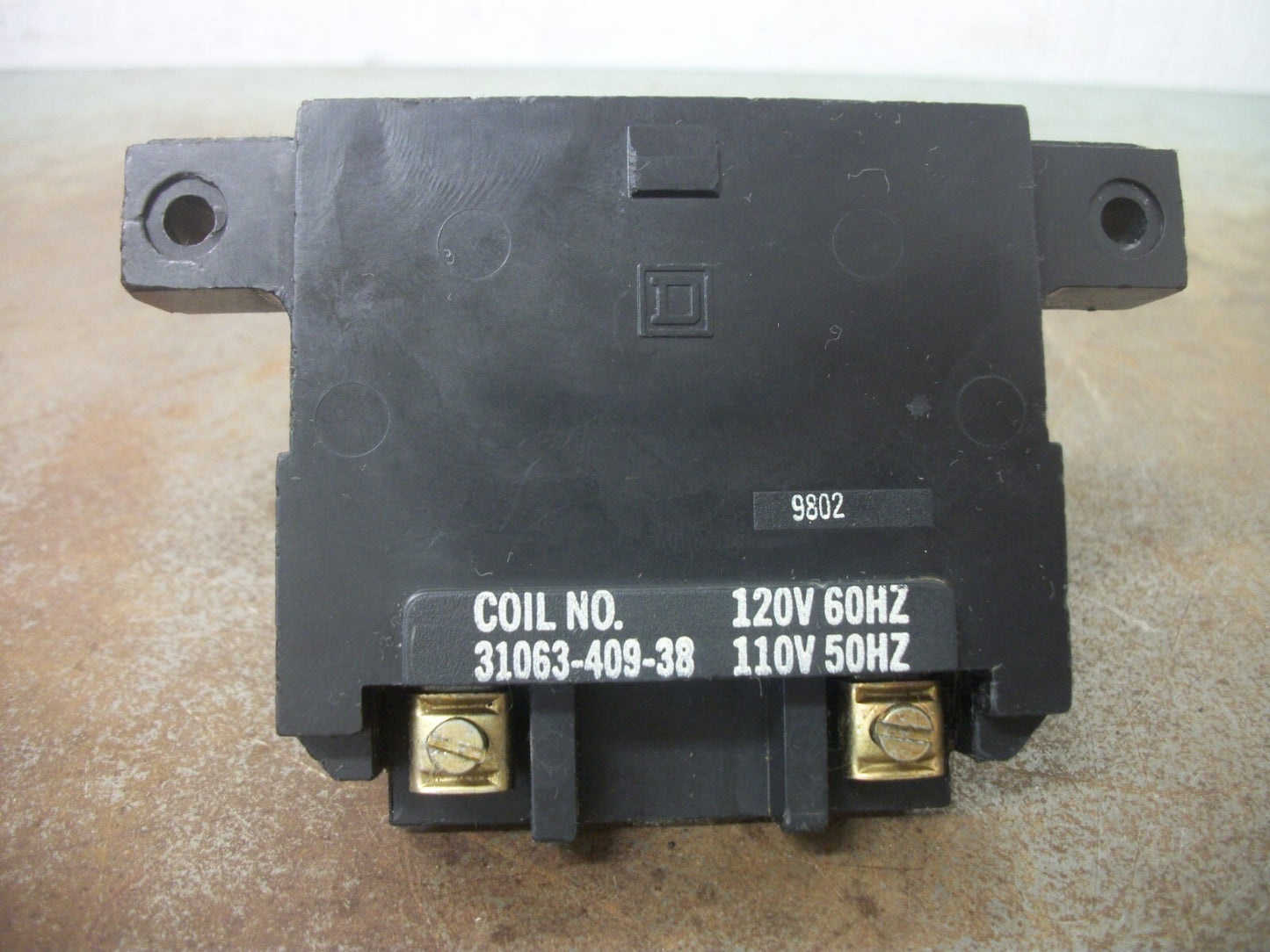 SQUARE D SIZE 2 MAGNET COIL 31063-409-38 120VCOIL NOB