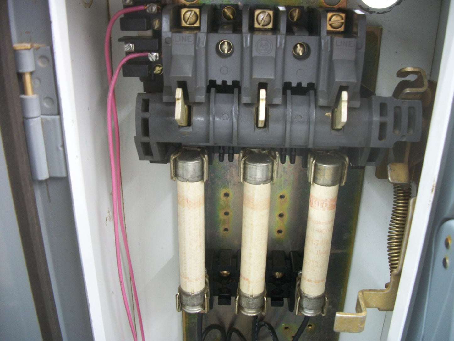 ALLEN-BRADLEY STARTER COMBO SIZE 0 709-AOA103 120VCOIL 30AMP FUSIBLE