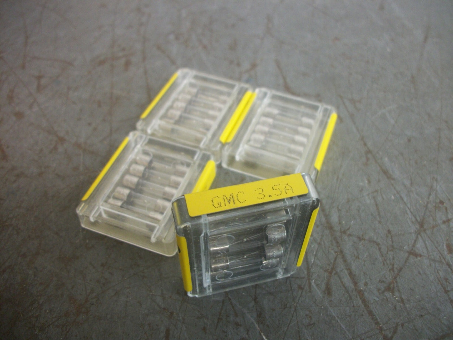 BUSSMANN LOT OF 20 CARTRIDGE FUSES GMC3.5A 3.5AMP 125VOLT NEW