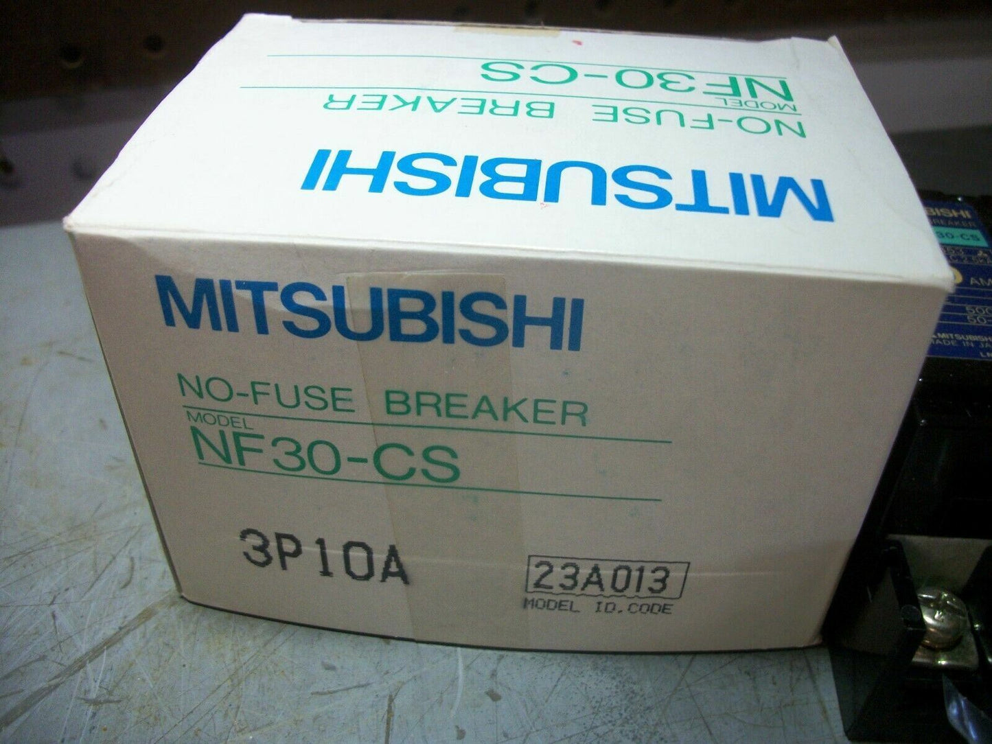 MITSUBISHI NO-FUSE CIRCUIT BREAKER NF30-CS 10AMP 500VOLT 3POLE NIB