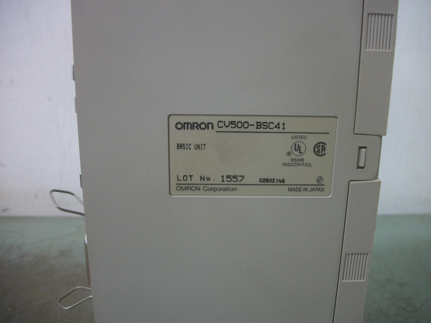 OMRON PLC BASIC UNIT CV500-BSC41