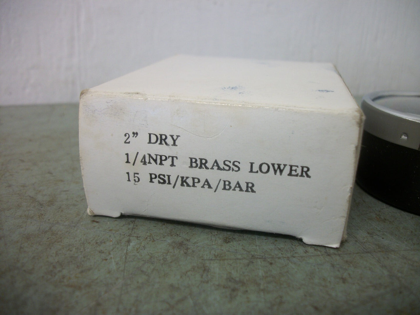 GENERIC 2" DRY 1/4" NPT PRESSURE GAUGE 0-15PSI NIB