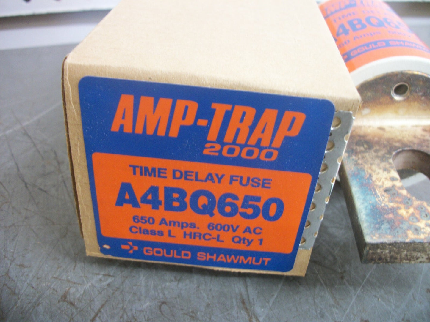 GOULD SHAWMUT AMP-TRAP 2000 FUSE A4BQ650 650AMP 600VOLT NIB