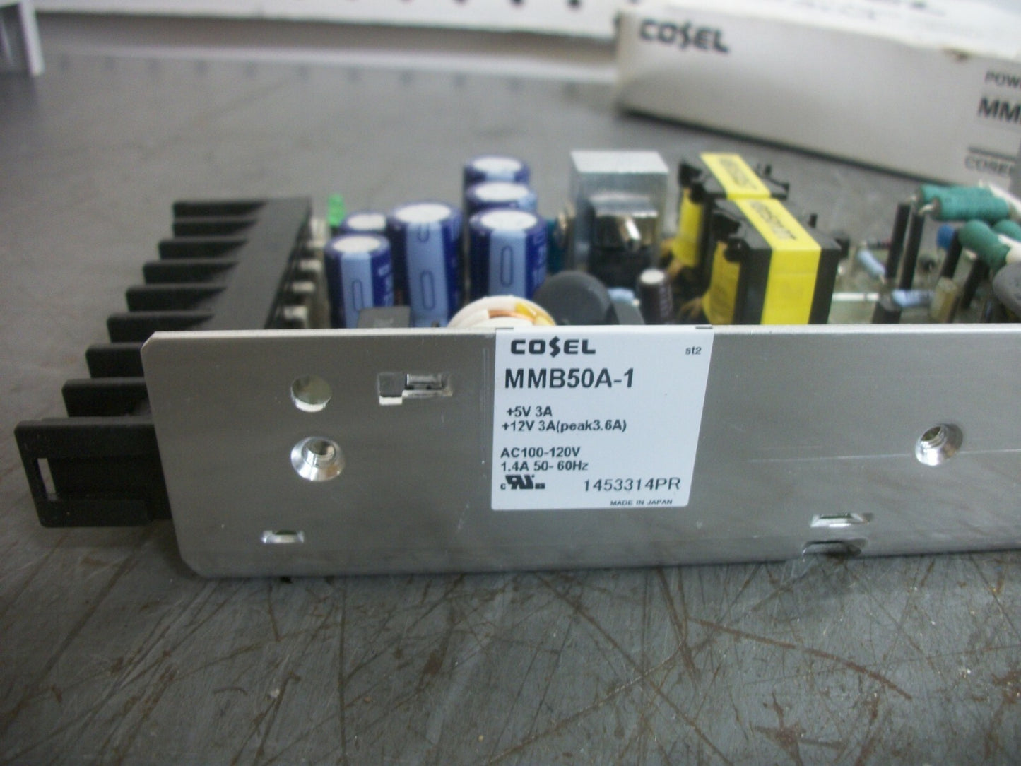 COSEL MMB POWER SUPPLY MMB50A-1 12VDC 3AMP NIB