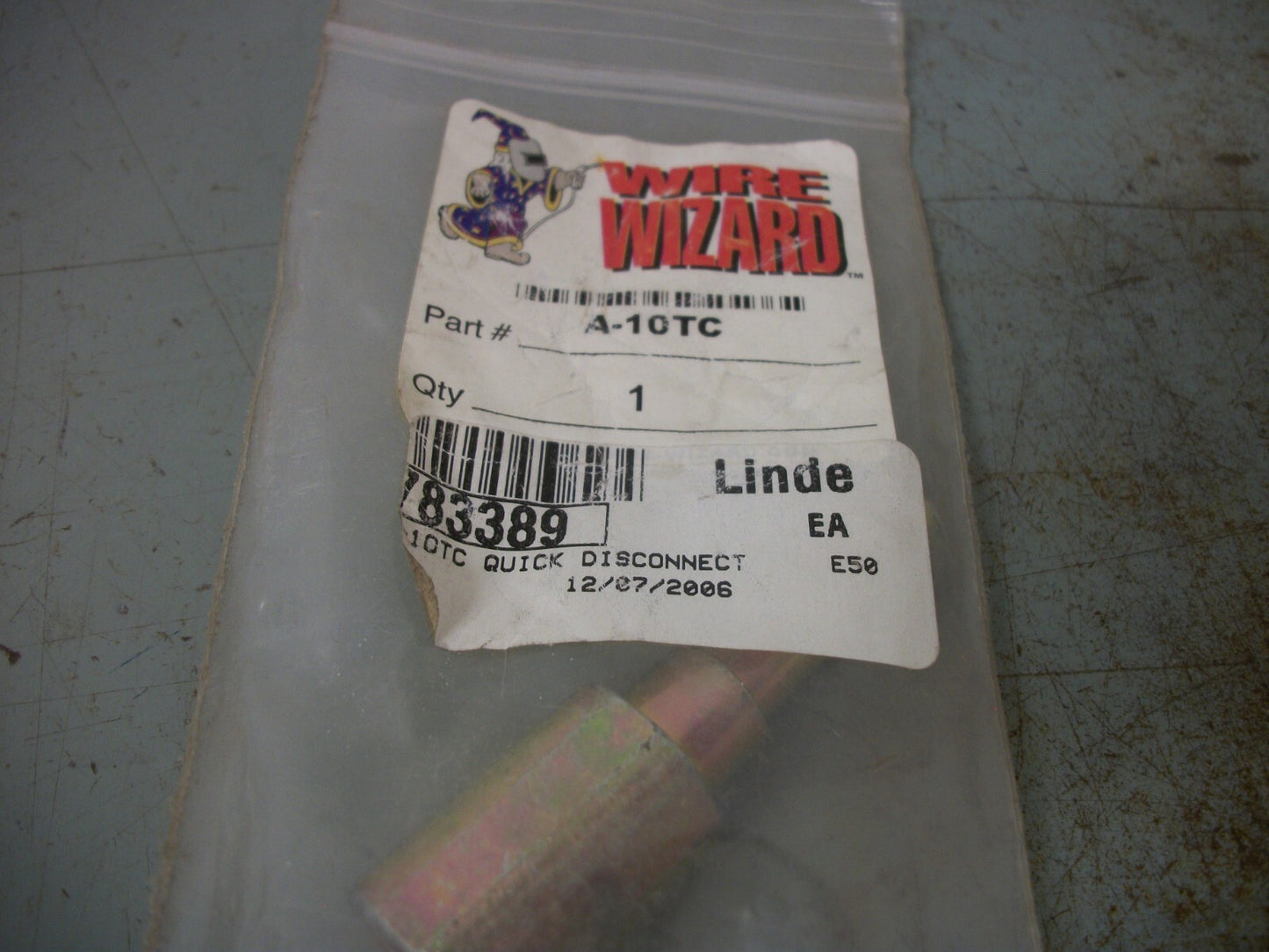 LINDE WIRE WIZARD QUICK DISCONNECT A-10TC NEW