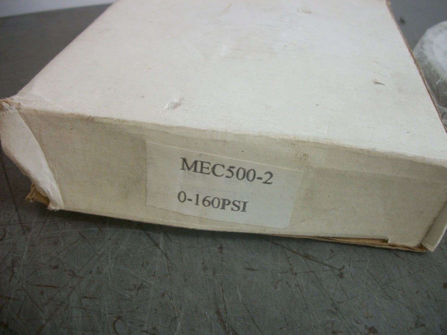 MSC PNEUMATIC PRESSURE GAUGE MEC500-2 0-160PSI NIB