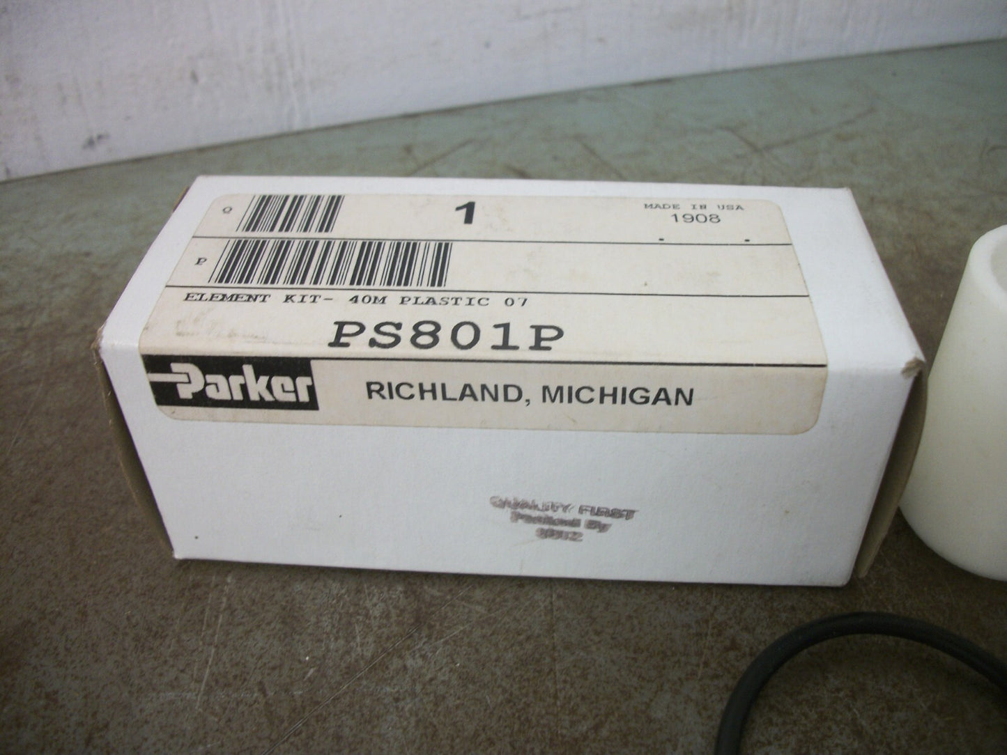 PARKER 40M PLASTIC 07 FILTER ELEMENT KIT PS801P NIB