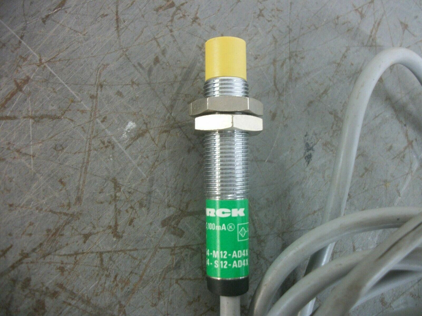 TURCK INDUCTIVE PROXIMITY SWITCH NI4-M12-AD4X NOB